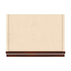 J&K Mahogany J5 Single Door Wall Cabinet - 18" W x 42" H