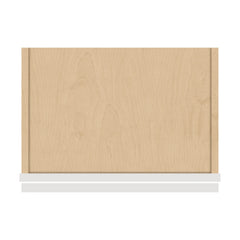 J&K Pure B5 Single Door Wall Cabinet - 18" W x 42" H