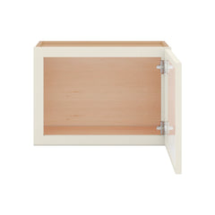 Modernform Cabinet Slim Dove White 21" W X 15" H X 12" D Single Glass Door Wall Cabinet