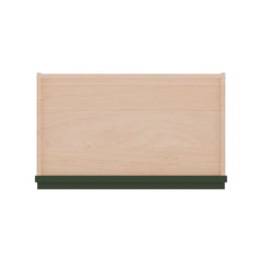 Modernform Cabinet Slim Sage Green 21" W X 15" H X 12" D Single Glass Door Wall Cabinet
