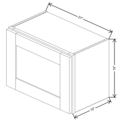 Fabuwood Allure Galaxy Mocha 21"W X 15"H Wall