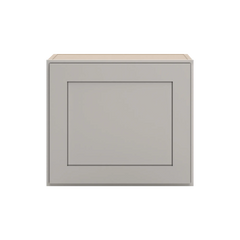 CNC Luxor 5-Piece Misty Grey 21" W X 18" H Single Door Wall Cabinet