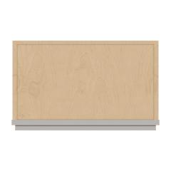CNC Luxor 5-Piece Misty Grey 21" W X 18" H Single Door Wall Cabinet