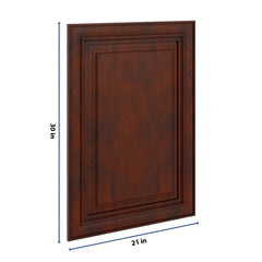 J&K Mahogany J5 Dummy Door Panel 21" W x 30" H