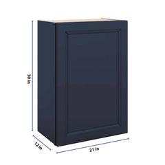 J&K Naval B7 Single Door Wall Cabinet - 21" W x 30" H