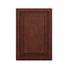 J&K Mahogany J5 Single Door Wall Cabinet - 21" W x 30" H