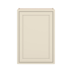 J&K Pearl Glazed H9 Single Door Wall Cabinet - 21" W x 30" H