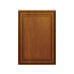 J&K Mocha Glazed K10 Single Door Wall Cabinet - 21" W x 30" H