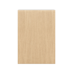 Modernform Cabinet Natural Oak 21" W X 30" H X 12" D Single Door Wall Cabinet