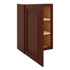 J&K Mahogany J5 Single Door Wall Cabinet - 21" W x 30" H