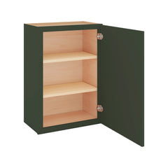 Modernform Cabinet Slim Sage Green 21" W X 30" H X 12" D  Single Door Wall Cabinet