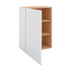 Modernform Cabinet Matte White 21" W X 30" H X 12" D Single Door Wall Cabinet