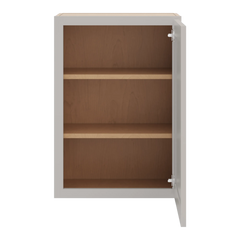 CNC Luxor 5-Piece Misty Grey 21" W X 30" H Single Door Wall Cabinet