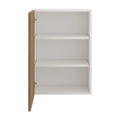 Modernform Cabinet Walnut 21" W X 30" H X 12" D Single Door Wall Cabinet