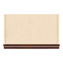 J&K Mahogany J5 Single Door Wall Cabinet - 21" W x 30" H