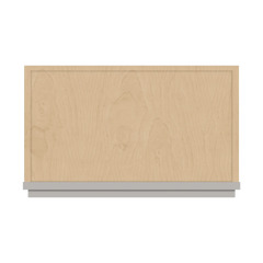 CNC Luxor 5-Piece Misty Grey 21" W X 30" H Single Door Wall Cabinet