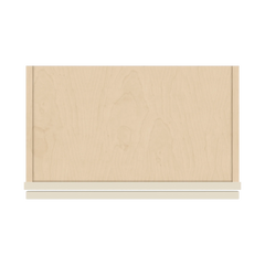 J&K Pearl Glazed H9 Single Door Wall Cabinet - 21" W x 30" H