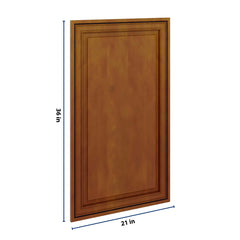 J&K Mocha Glazed K10 Dummy Door Panel 21" W x 36" H