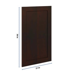 J&K Java Coffee S1 Dummy Door Panel 21" W x 36" H