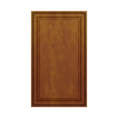 J&K Mocha Glazed K10 Dummy Door Panel 21" W x 36" H