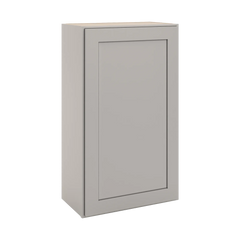 CNC Luxor 5-Piece Misty Grey 21" W X 36" H Single Door Wall Cabinet