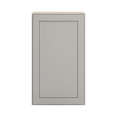 CNC Luxor 5-Piece Misty Grey 21" W X 36" H Single Door Wall Cabinet