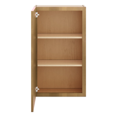 J&K Butterscotch B8 Single Door Wall Cabinet - 21" W x 36" H