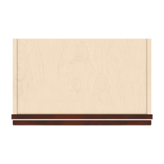 J&K Mahogany J5 Single Door Wall Cabinet - 21" W x 36" H