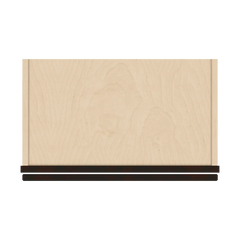 J&K Espresso K8 Single Door Wall Cabinet - 21" W x 36" H