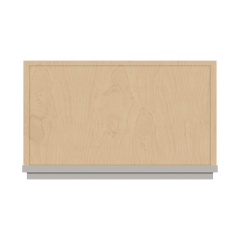 CNC Luxor 5-Piece Misty Grey 21" W X 36" H Single Door Wall Cabinet