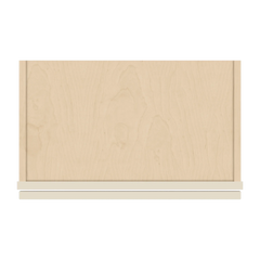 J&K Pearl Glazed H9 Single Door Wall Cabinet - 21" W x 36" H
