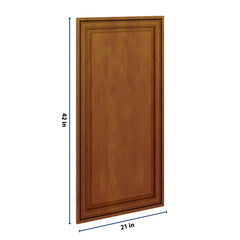 J&K Mocha Glazed K10 Dummy Door Panel 21" W x 42" H
