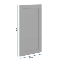 J&K Castle Grey S5 Dummy Door Panel 21" W x 42" H