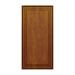 J&K Mocha Glazed K10 Dummy Door Panel 21" W x 42" H