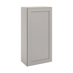 CNC Luxor 5-Piece Misty Grey 21" W X 42" H Single Door Wall Cabinet