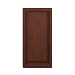J&K Mahogany J5 Single Door Wall Cabinet - 21" W x 42" H