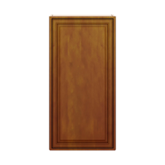 J&K Mocha Glazed K10 Single Door Wall Cabinet - 21" W x 42" H