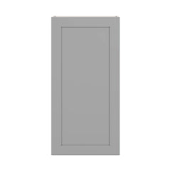 J&K Castle Grey S5 Single Door Wall Cabinet - 21" W x 42" H