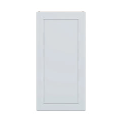 J&K White Shaker S8 Single Door Wall Cabinet - 21" W x 42" H