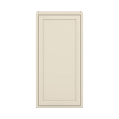 J&K Pearl Glazed H9 Single Door Wall Cabinet - 21" W x 42" H