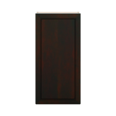 J&K Espresso K8 Single Door Wall Cabinet - 21" W x 42" H