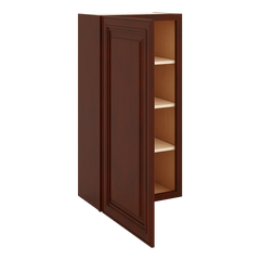 J&K Mahogany J5 Single Door Wall Cabinet - 21" W x 42" H