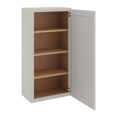 CNC Luxor 5-Piece Misty Grey 21" W X 42" H Single Door Wall Cabinet