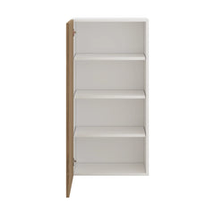 Modernform Cabinet Walnut 21" W X 42" H X 12" D Single Door Wall Cabinet
