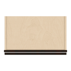 J&K Espresso K8 Single Door Wall Cabinet - 21" W x 42" H