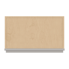 CNC Luxor 5-Piece Misty Grey 21" W X 42" H Single Door Wall Cabinet