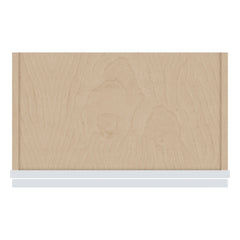 J&K White Shaker S8 Single Door Wall Cabinet - 21" W x 42" H