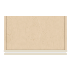 J&K Pearl Glazed H9 Single Door Wall Cabinet - 21" W x 42" H