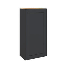 Modernform Cabinet Onyx Black Shaker 21" W X 42" H X 12" D Single Door Wall Cabinet