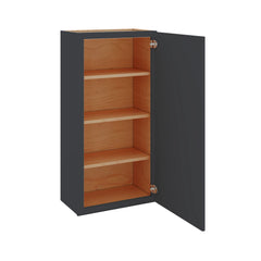 Modernform Cabinet Onyx Black Shaker 21" W X 42" H X 12" D Single Door Wall Cabinet